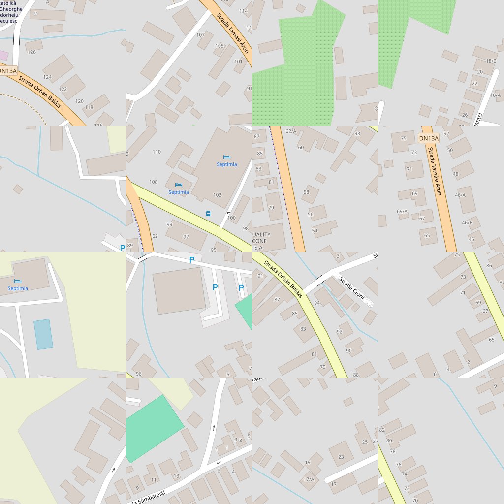 Map — The Narrative Studio, Odorheiu Secuiesc